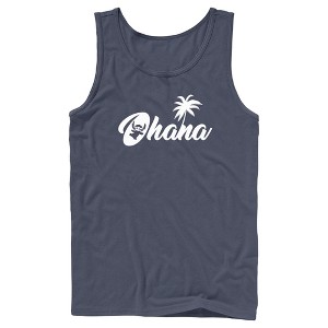 Men's Lilo & Stitch Ohana Silhouette Tank Top - 1 of 4