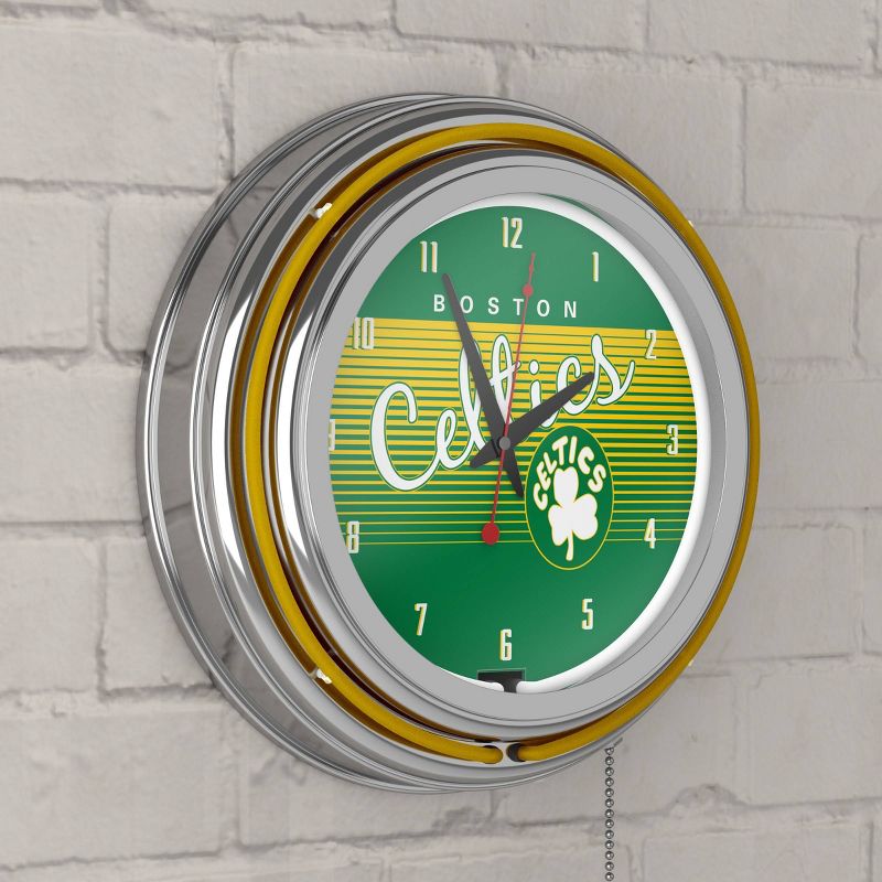 NBA Boston Celtics Team Logo Wall Clock, 4 of 7