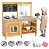 Outdoor Wood Mud Kitchen for Kids, - 2 of 4