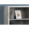 NicBex Transitional Bookcase 3/4/5 Tier Low-Profile Design Grey Eco-Friendly Laminate Bedroom Office Floating Shelf Effect - 2 of 4