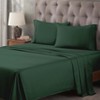 Premium Cotton 400 Thread Count Solid Deep Pocket Bed Sheet Set by Blue Nile Mills - 2 of 4