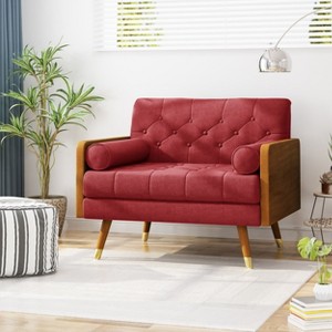 Mid-Century Modern Design Button tufted for living room-Christopher Knight Home - 1 of 4
