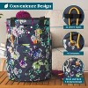 PAVILIA Knitting Bag Crochet Organizer, Yarn Storage Tote Accessories Supplies Project Case, Holder Grommets, Needles Hooks Essential - 3 of 4