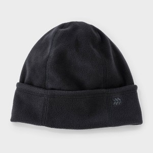 Men's Recycled Polyester Fleece Beanie - All In Motion™ Black - 1 of 4