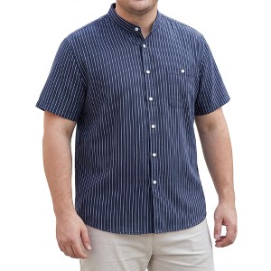 mens 3x dress shirts Men Shirt Big and Tall for Men Slim Fit Solid Short Sleeve Button Down T-Shirts Summer Business Casual Shirts Graphic tees Trendy Black M : Clothing, Shoes & with crispness Men's 3X Basic Editions Dress