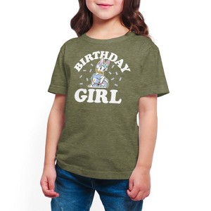 Girls' - Disney - Birthday Girl Daisy Short Sleeve Graphic T-Shirt - 1 of 4