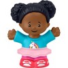 Fisher-Price Little People Girl In Pink Skirt Figure - 2 of 4
