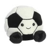 Aurora Mini Striker Soccerball Palm Pals Adorable Stuffed Animal Black 4" - 2 of 4