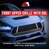 AMERICAN MODIFIED GT Style Front Grille w/LED DRL for 2024+ Mustang EcoBoost/GT, Matte - 2 of 4