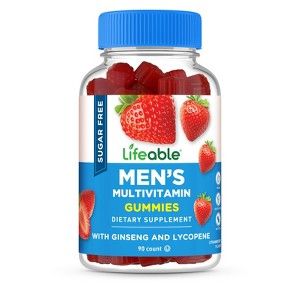 Lifeable - Sugar Free - Men's Multivitamin - Adult - 90 Gummies - 1 of 4