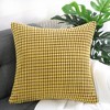 PiccoCasa Home Bedroom Comfortable Soft Velvet Throw Pillow Cover - 2 of 4