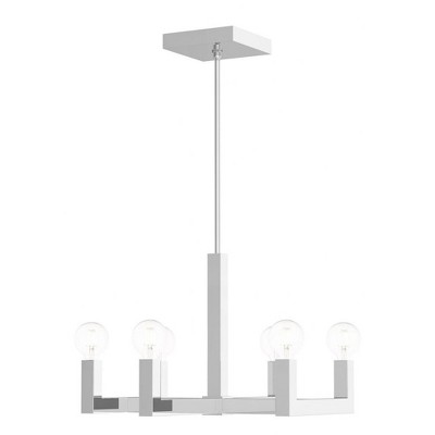 Livex Lighting Solna 6 - Light Chandelier in  Polished Chrome