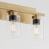 Quorum Lighting Carter 4 - Light Vanity in  Aged Brass - 2 of 4