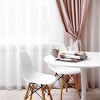 "Evideco French Home Goods Faux Leather Curtain Tiebacks with Wooden Tips – Flexible, No Installation Needed      " - 4 of 4