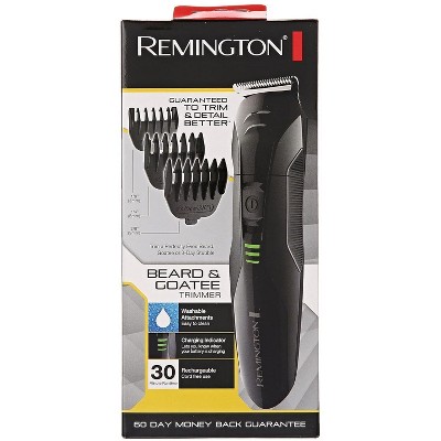 Remington PG6015A Rechargeable Stubble and Beard Trimmer, Black