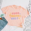 Simply Sage Market Good Energy Only Stars Boxy Crop Top - 3 of 4