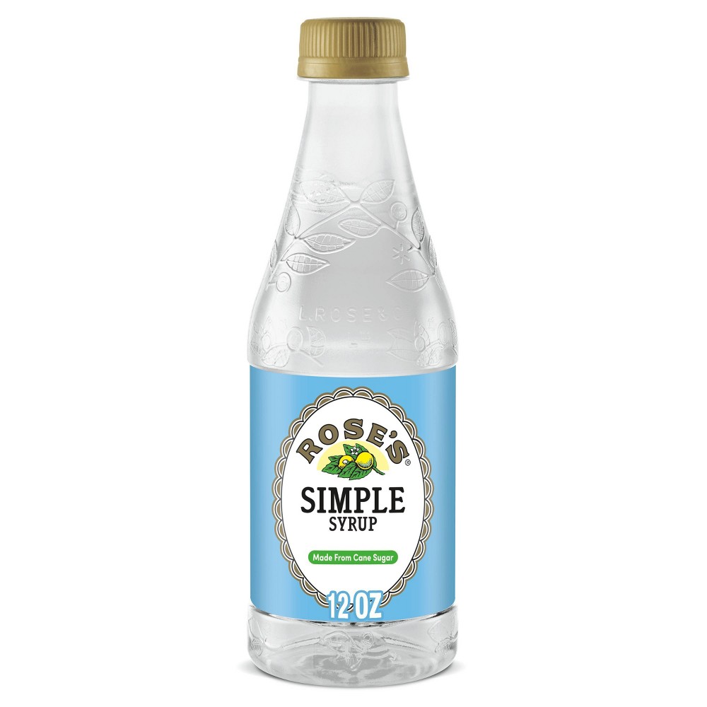UPC 016600001422 product image for Rose's Simple Syrup - 355ml Bottle | upcitemdb.com