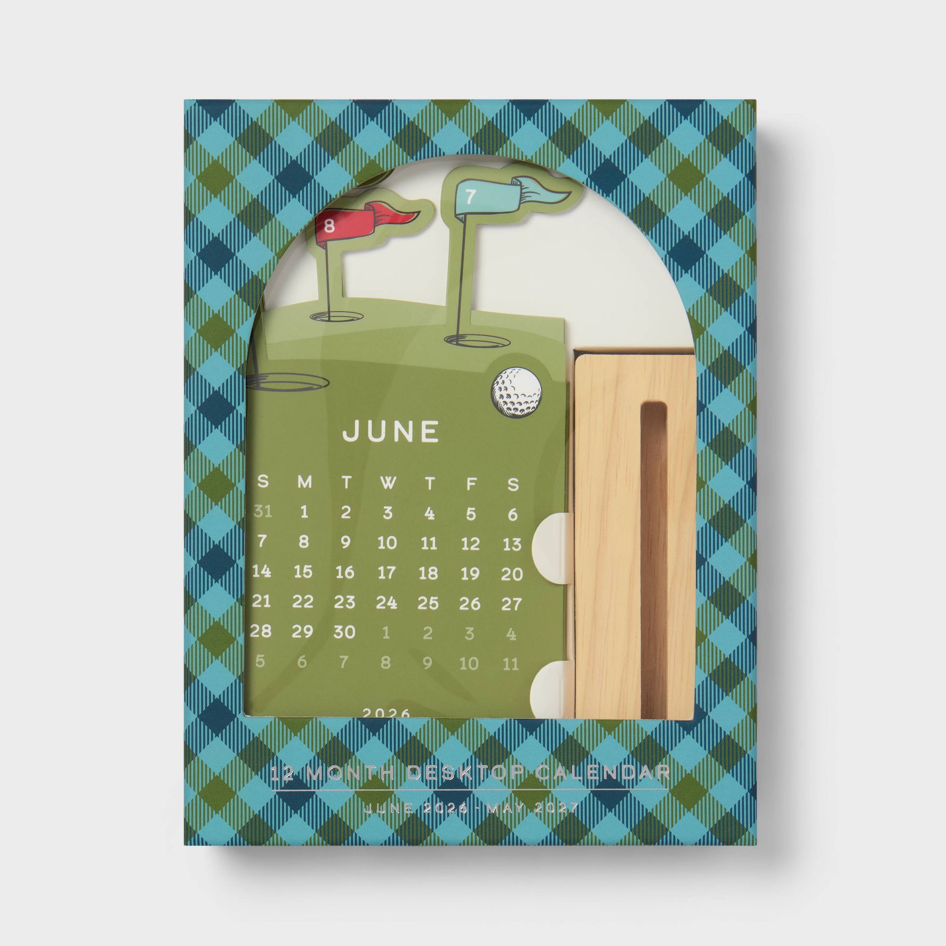 2026-2027 Fathers Day Mini Desk Calendar 8.35"x6.4" - Spritz™