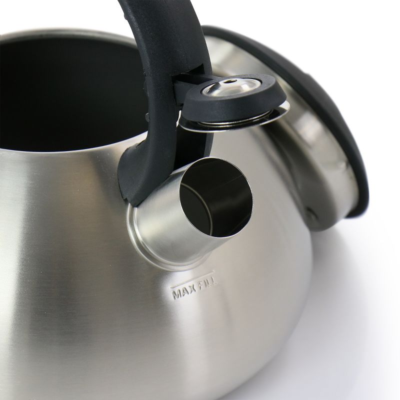 Mr. Coffee Harpwell 1.8 Quart Stainless Steel Whistling Tea Kettle, 3 of 6