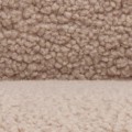 beige faux shearling/natural