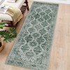 Area Rugs Machine Washable Rugs for Living Room Bedroom, Vintage Boho Non Slip Soft Accent Distressed Print Thin Carpet - 3 of 4