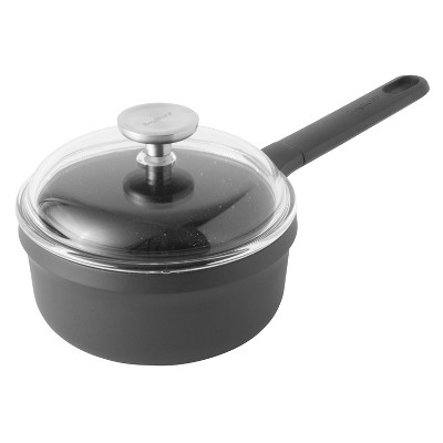 BergHOFF 5-Piece Black Aluminum Non-Stick Cookware Set