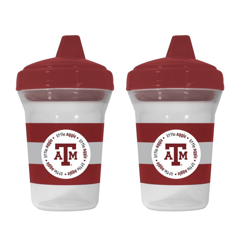 BabyFanatic Toddler and Baby Unisex 9 oz. Sippy Cup NCAA Texas A&M Aggies, 1 of 4