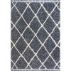 Mercer Shag Plush Tassel Moroccan Geometric Trellis Area Rug - JONATHAN Y - 2 of 4