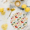 adrianne La Festa Pattern Cutting Board - Round - 2 of 3
