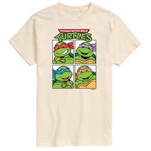 Men's - Teenage Mutant Ninja Turtles - Character Blocks Short Sleeve Graphic T-Shirt - 1 of 4