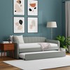 Glenwillow Home Twin Daybed with Roll-Out Trundle Bed - 2 of 4