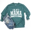 Simply Sage Market In My Mama Era Varsity Garment Dyed Long Sleeve - 3 of 4