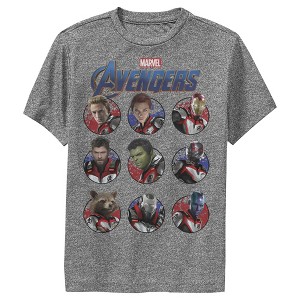 Boy's Marvel Avengers: Endgame Hero Circles Performance Tee - 1 of 4