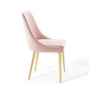 Modway Viscount Modern Accent Performance Velvet Dining Chair - 3 of 4