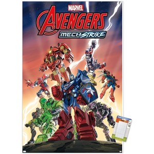 Trends International Marvel Avengers: Mechstrike - Group Unframed Wall Poster Prints - 1 of 4