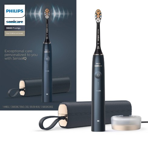 Openlijk Vel temperament Philips Sonicare 9900 Prestige Rechargeable Electric Toothbrush - Hx9990/12  - Midnight : Target