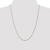 Black Bow Jewelry 0.95mm, 14k Yellow Gold, Cable Rope Chain Necklace - 2 of 4