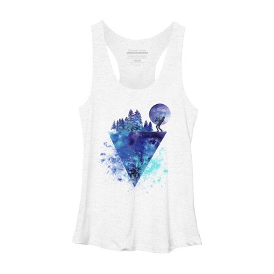 Women's Design By Humans Play Music On The Edge By Maryedenoa Racerback Tank Top