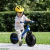 Infans 4-in-1 Kids Training Bike Toddler Tricycle w/ Training Wheels & Pedals Blue - 3 of 4