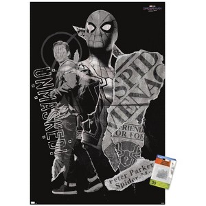 Trends International Marvel Spider-Man: No Way Home - Unmasked Unframed Wall Poster Prints - 1 of 4
