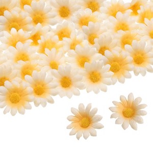 Unique Bargains Silk DIY Wedding Home Decor Artificial Flowers - 1 of 4