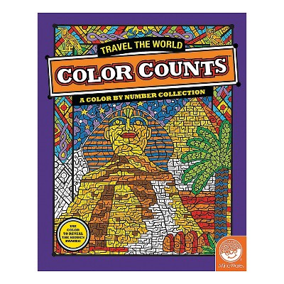 MindWare Color Counts: Travel The World - Coloring Books