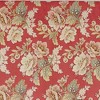 RLF Home Linda Regal 3" Rod Pocket Lining Luxurious and Elegant Window Treatment Valance 50" x 17" Red - 4 of 4