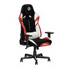 Vynxaria TSF72 Echo Gaming Chair - Stylish Black with Red & White Accents - 4 of 4