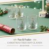 Spode Christmas Tree DOF Glasses, Set of 4 - 14 oz. - 2 of 4