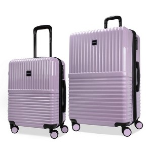 World Traveler Dejuno Tonal 2-Piece High-Quality Polycarbonate Lightweight Hardside Expandable Spinner Luggage Set with TSA Lock (20 & 28) - 1 of 4