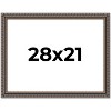 PosterPalooza | Ornate Black Picture Frame - UV Acrylic, Backing Board, Hanging Hardware Included - 2 of 4
