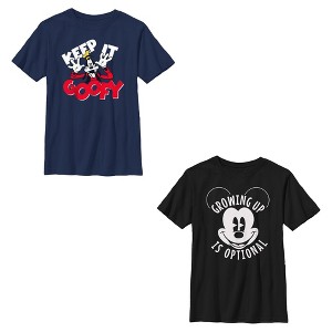 Boys Mickey & Friends Keep It Goofy and Growing Optional T Shirt - 1 of 4