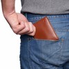 Alpine Swiss Mens Spencer RFID Bifold Wallet 2 ID Windows Divided Bill Section Smooth Leather Comes in a Gift Box - 3 of 4