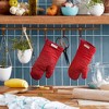 KitchenAid 2pk Asteroid Oven Mitts - 4 of 4